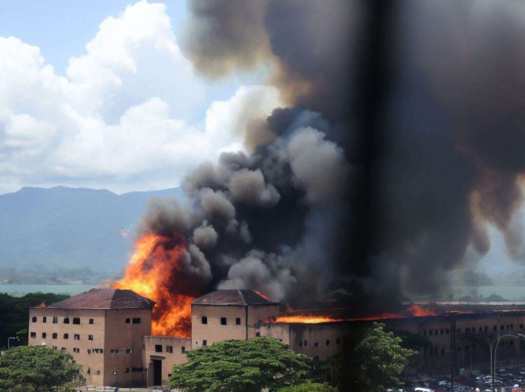 Brand im Gefängnis Comayagua