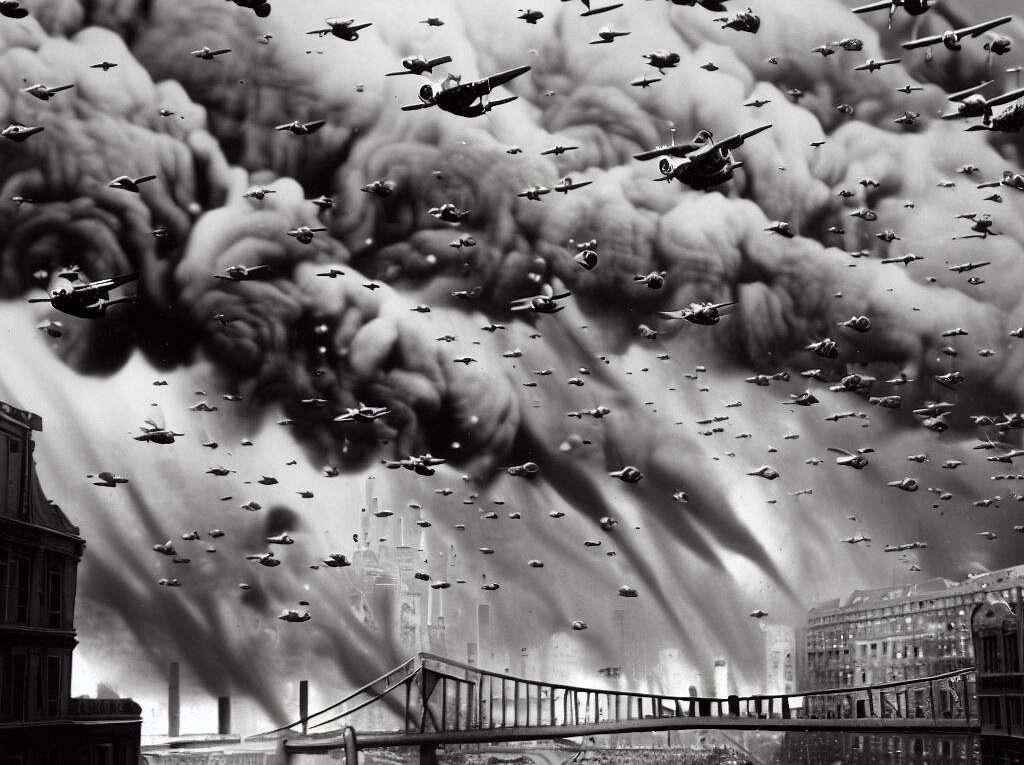 Tausend-Bomber-Angriff auf Frankfurt im Zweiten Weltkrieg