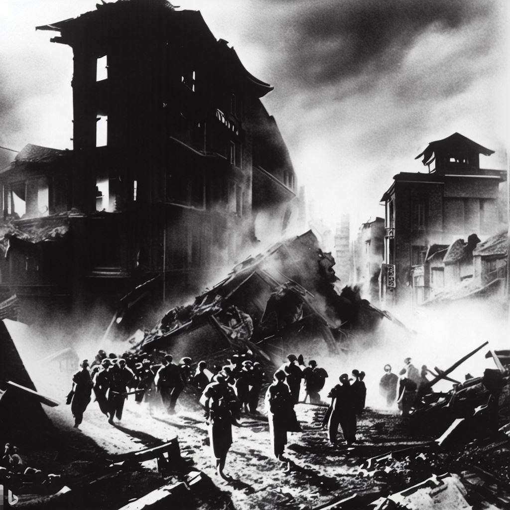 Katastrophen der Menschheit Das Erdbeben von Kobe 1995